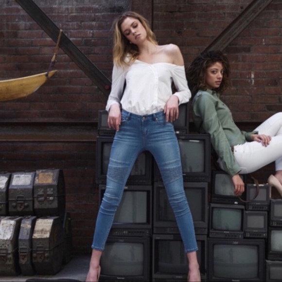 Denim - Moto Skinny Jean